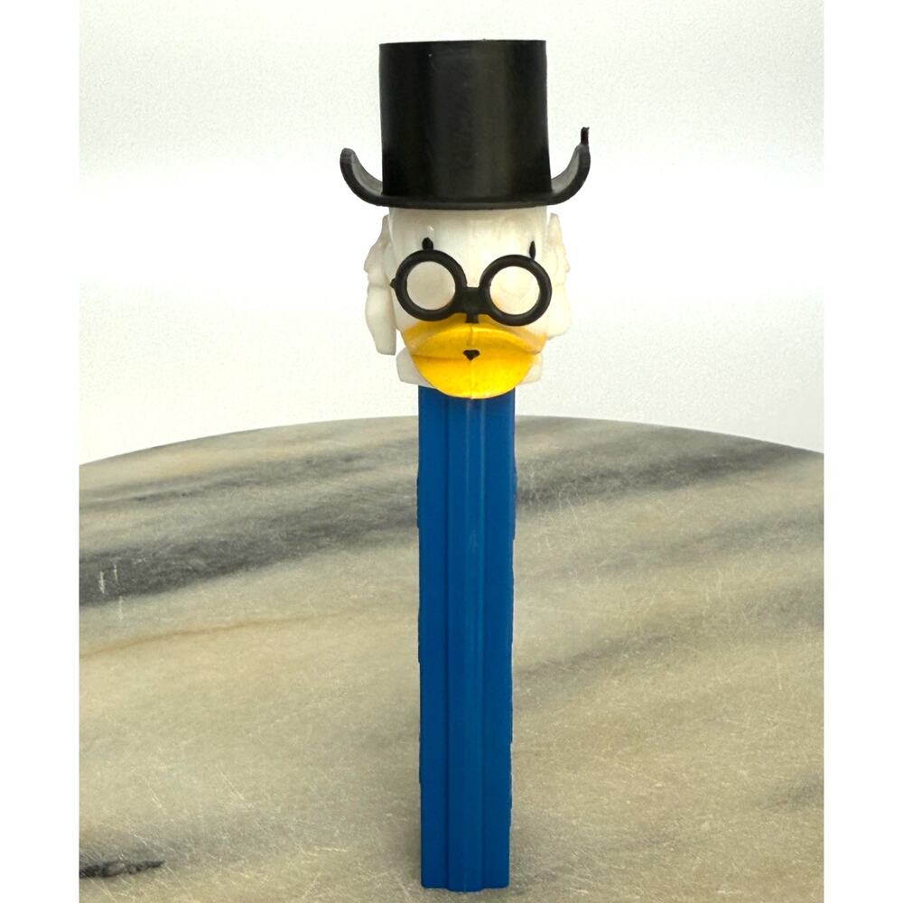 Vintage Pez Dispenser Scrooge McDuck No Feet Patent 3.9 Austria 1977